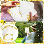 TaoBary 160 Pcs Stationery Paper Set 50 Double Sided Stationery Papers - Image 6