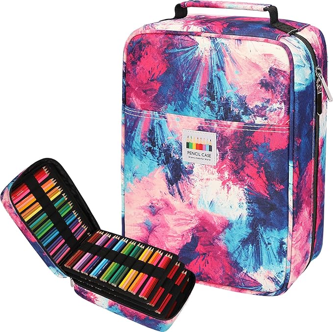 JAKAGO 274 Slots Colored Pencil Case Large Capacity Pen Holder by JAKAGO