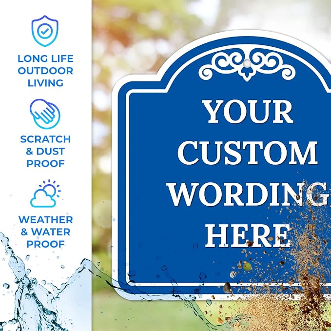 Custom Decorative Sign, Personalized Metal Sign - Image 8