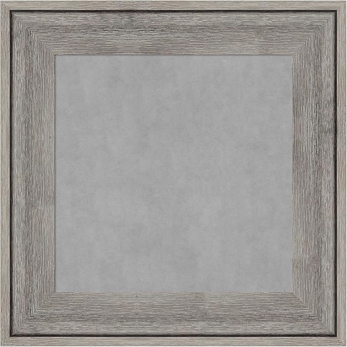 Amanti Art Grey Framed Magnetic Board 17x17 X-Small Vision Board by AmantiArt
