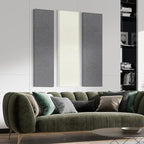 2 Pack 2" Thick Acoustic Panels, 47.24" X 11.81" Fiberglass Wall Panel - Image 4