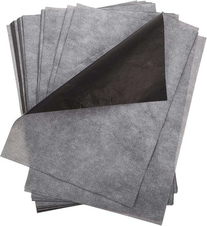 Beatifufu A4 Carbon Transfer Paper 100 Sheets One-Side Graphite Copying Tracing by Beatifufu