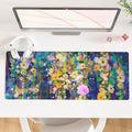 QIYI Large Desk Pad, Waterproof PU Leather Mouse Pad by QIYI
