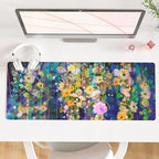 QIYI Large Desk Pad, Waterproof PU Leather Mouse Pad by QIYI