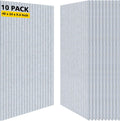 Acoustic Panels, 10 Pack Sound Panels, High-Density Large Acoustic Panels