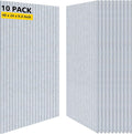 Acoustic Panels, 10 Pack Sound Panels, High-Density Large Acoustic Panels by AUTORIFIC