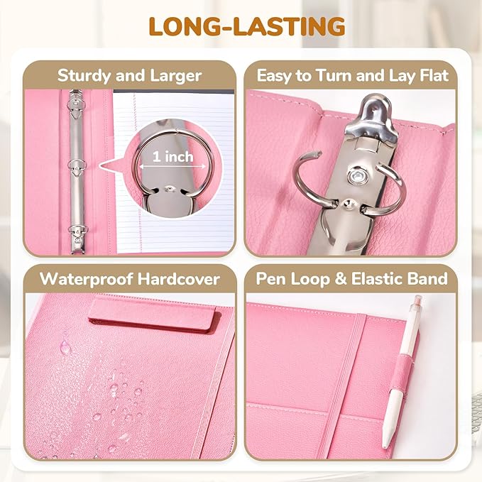 JoyCat 3 Ring Binder Clipboard - Image 6