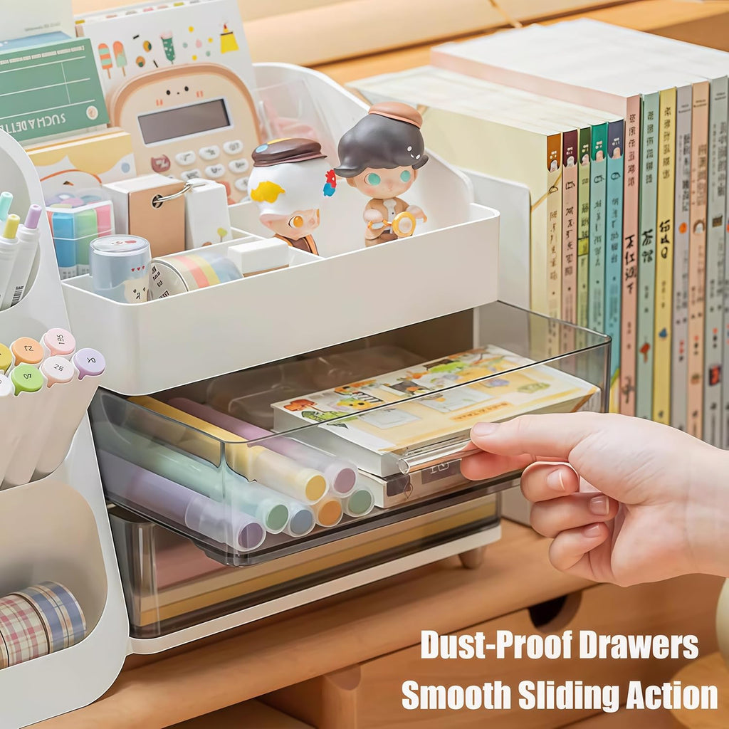 desk organizer with pen pencil holder, pen organizer, package contents
