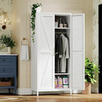 SUPEER Metal Wardrobe Cabinet by SUPEER