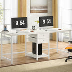Tribesigns 79 Inch Extra Long Double Desk - Image 5