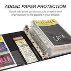 Samsill Economy 2 Inch Mini 3 Ring Binder, Made in The USA, Round Ring Binder - Image 6