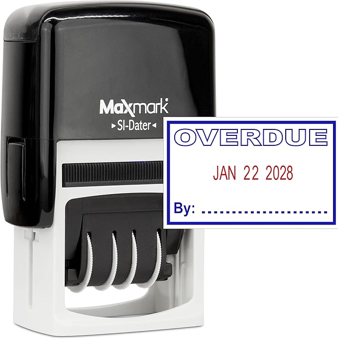 MaxMark Office Self Inking Date Stamp by Maxmark