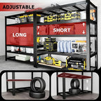 ZEUKMXOO Heavy Duty Garage Shelving, 5-Tier Storage Shelves, 3050LBS Capacity - Image 6