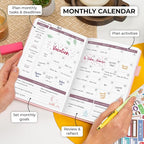 Clever Fox Planner 2nd Edition – Colorful Weekly & Monthly Goal Planner - Image 4