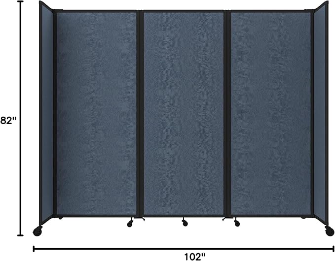Versare Room Divider 360 Portable Wall Partition | Folding Panels | Large - Image 8