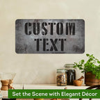 Custom Sign, Custom Street Sign, 11 Font Colors, 13 Font Styles, 4 Hole Options - Image 4