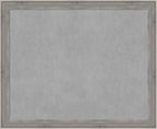 Amanti Art Grey Framed Magnetic Board 37x45 X-Large Vision Board by AmantiArt