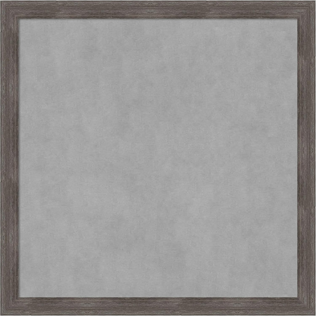 Amanti Art Grey Framed Magnetic Board 27x27 Medium Vision Board