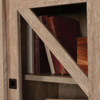 Sauder® Dixon City 33" W Library Hutch, Brushed Oak™