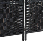 HOMCOM Room Divider, 6 Panel Folding Privacy Screen, 6FT Tall Portable Wicker - Image 8