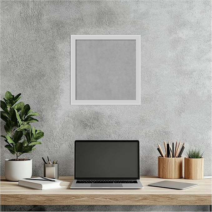 Amanti Art Silver Framed Magnetic Board 13x13 X-Small Vision Board - Image 5