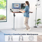 VIVO Electric 60 x 24 in Standing Desk, Memory Height Adjustment, 1B Series - Image 4