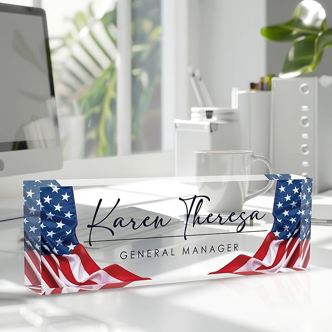 Custom Office Name Plate, Personalized Gifts - Image 2