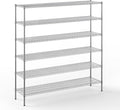Regal Altair 18" Deep x 72" Wide x 74" Height Wire Shelving Kit | 6-Tier | NSF by Regal+Altair