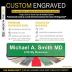 Custom Name Plate with Choice of Mounting - Image 2
