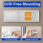 Office Door Signs with 5 Printed Status Options – Do Not Disturb, Out of Office - Image 5
