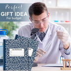 Affrolling 2 Pack Carbonless Lab Notebook Carbon Copy 8.5'' x 11'' 50 Set of - Image 6