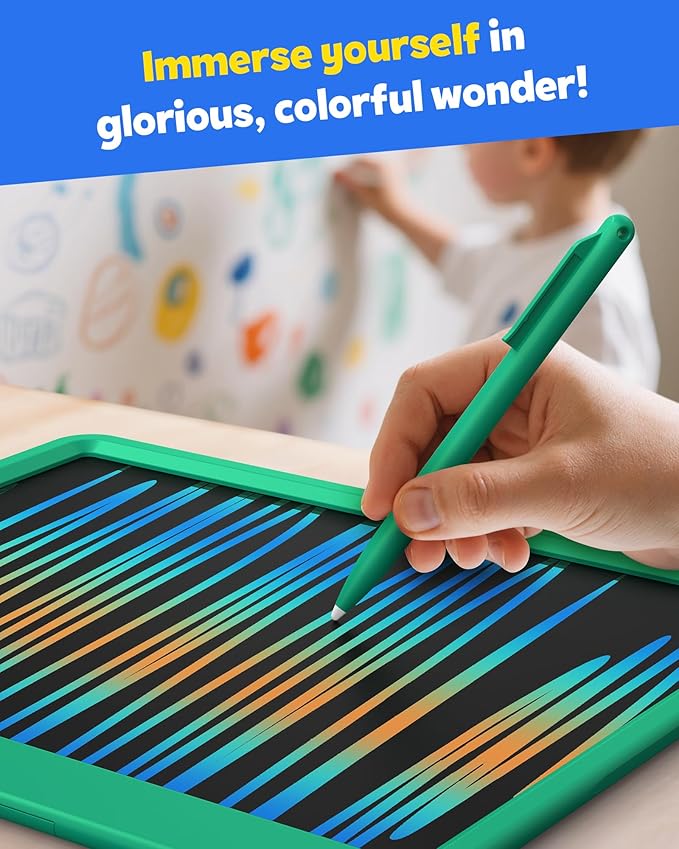 TEKFUN LCD Writing Tablet for Kids Boys Toys, 12 Inch Erasable Doodle Board - Image 4