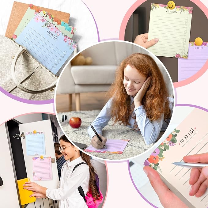 300 Sheets to Do List Notepad Daily Checklist Sticky Notes Cute Undated Memo - Image 6