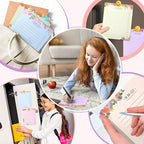 300 Sheets to Do List Notepad Daily Checklist Sticky Notes Cute Undated Memo - Image 6