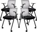 BLANEDUO Conference Room Chairs, Folding Office Desk Chair