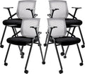 BLANEDUO Conference Room Chairs, Folding Office Desk Chair by BLANEDUO