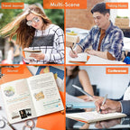 feela 8 Pack Soft Cover Journal Bulk, Notebooks College Ruled - Image 7