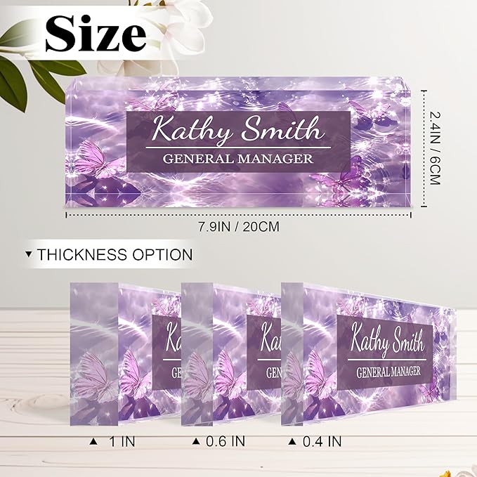 Ship Next Day-Custom Name Plate - Image 3