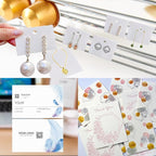 24 Sheets White Cardstock 8.5 x 11 Thick Paper, Goefun 80lb Card Stock Printer - Image 4