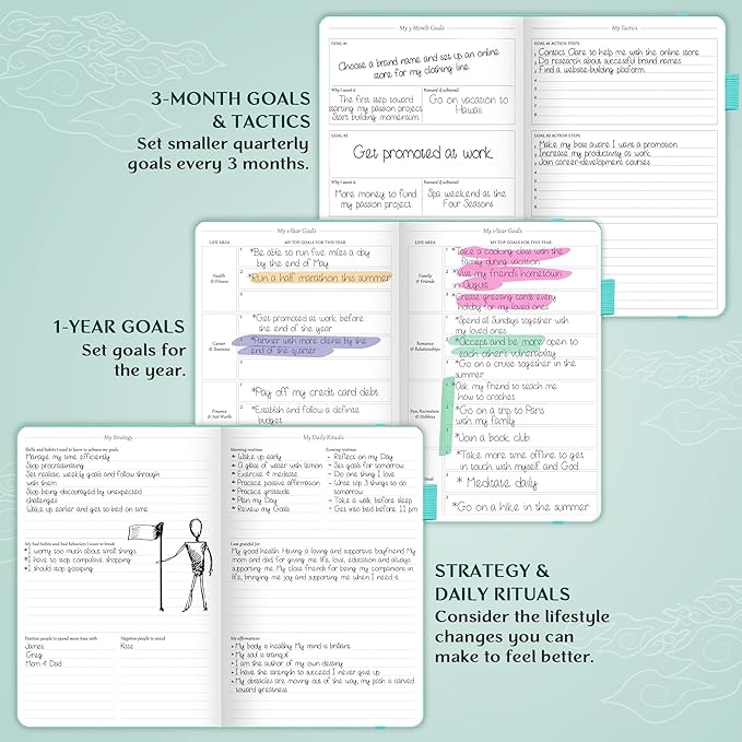 Legend Planner – Weekly & Monthly Life Planner to Hit Your Goals & Live - Image 5