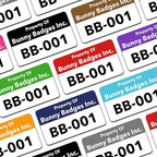Custom Asset Tags by BunnyBadges