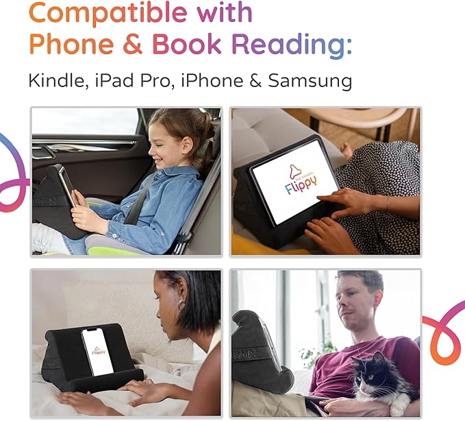 Flippy Original Tablet Pillow Stand & iPad Holder, Gift - Image 4