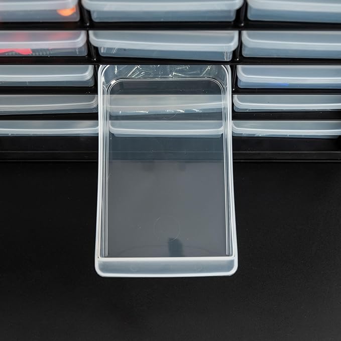 IRIS USA Plastic Storage Drawers, Stackable Small Parts Organizer Cabinet - Image 7