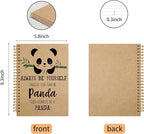 VNWEK Cute Panda Always Be Yourself Unless You Can Be a Panda Spiral Notebook - Image 5
