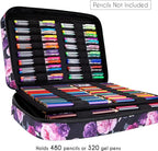 YOUSHARES 480 Slots Colored Pencil Case - Image 4