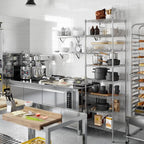 Regal Altair 21" Deep x 24" Wide x 86" Height Wire Shelving Kit | 8-Tier | NSF - Image 2