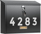 LAND·VOI Locking Wall-Mount Mailbox