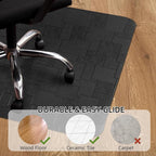 Office Chair Mat for Hard Floor, 63x51 inches Large Computer Chair Mat - Image 5