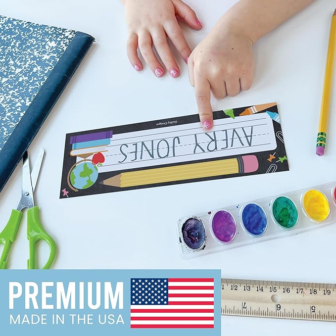 Desk Name Tags for Classroom -25 Student Name Plates for Classroom Kindergarten - Image 4