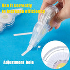 Lewtemi 60 Pcs White Correction Tape Bulk, 39.4 ft Wrong out Tear Resistant - Image 3